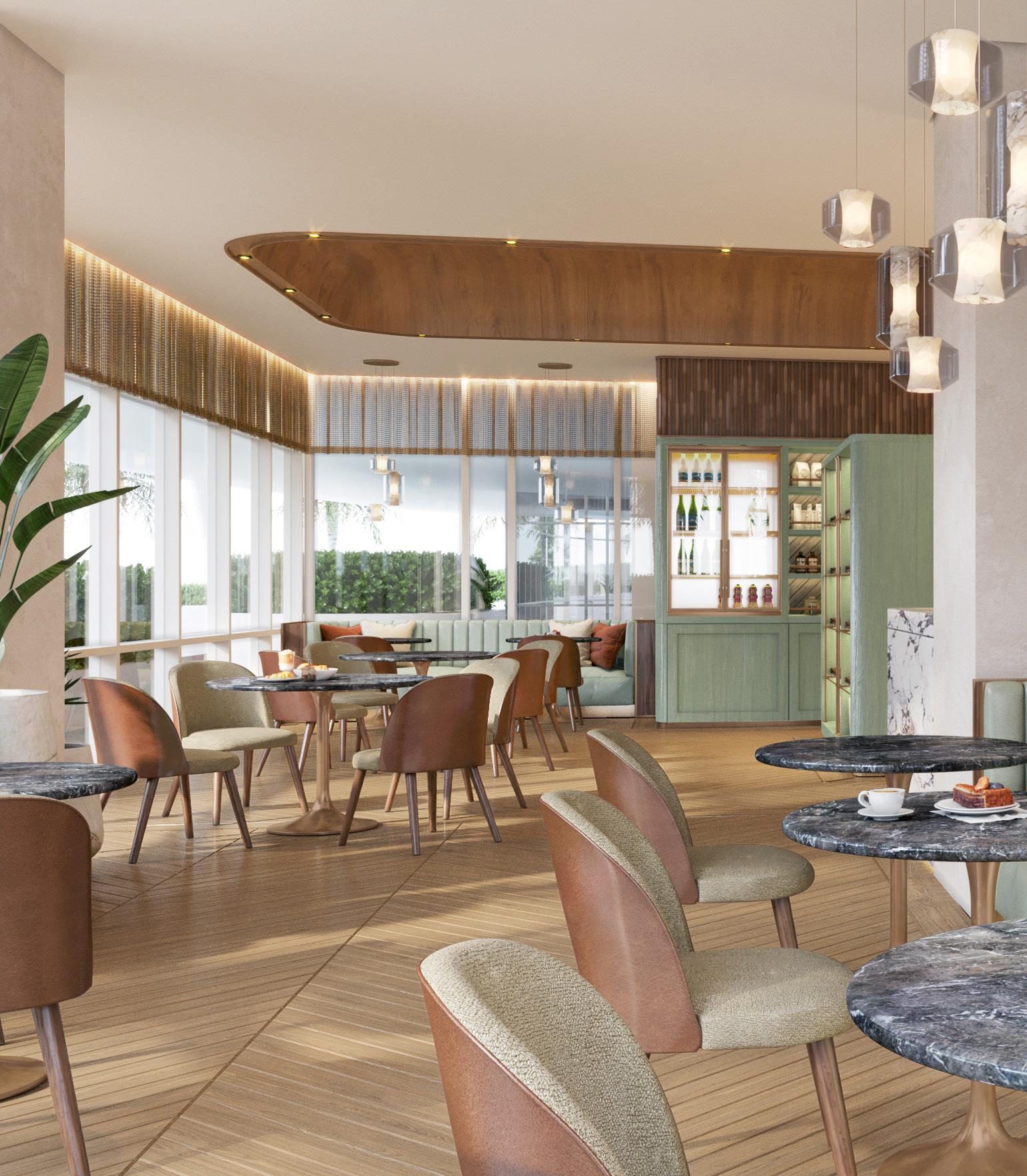 The salon at Rosewood Residences